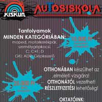 Kiskun Autósiskola Kiskőrös - Otthonából készülhet